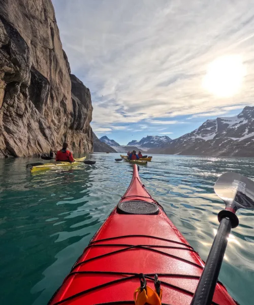kayaking